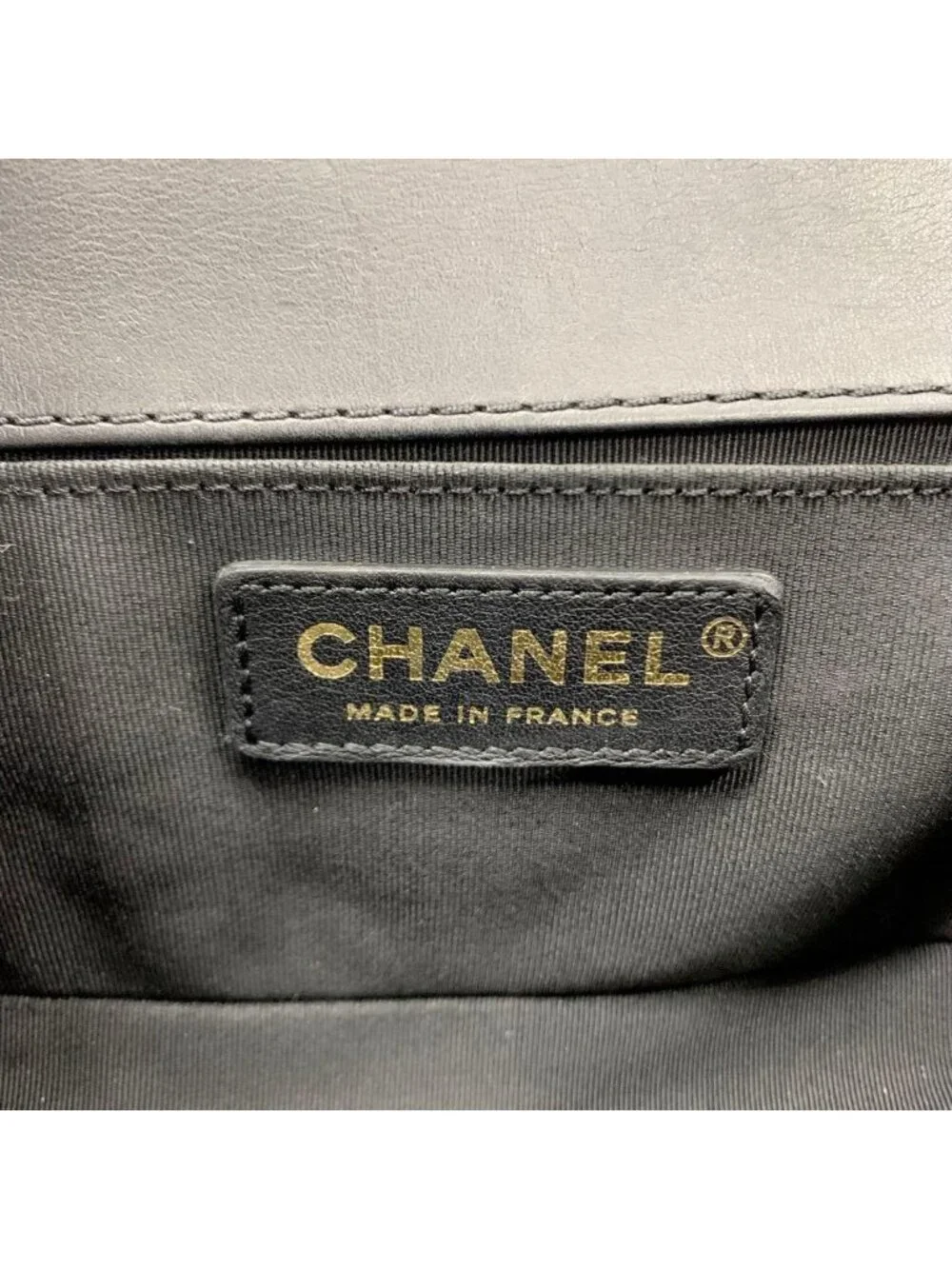 Chanel Boy 20 Quilted Lambskin Gunmetal Shoulder Bag